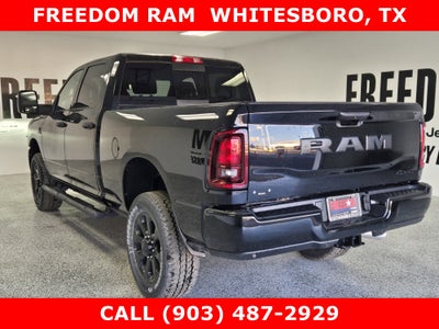 2026 RAM Ram 2500 RAM 2500 BLACK EXPRESS CREW CAB 4X4 6'4' BOX