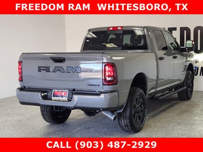 2026 RAM Ram 2500 RAM 2500 BLACK EXPRESS CREW CAB 4X4 6'4' BOX
