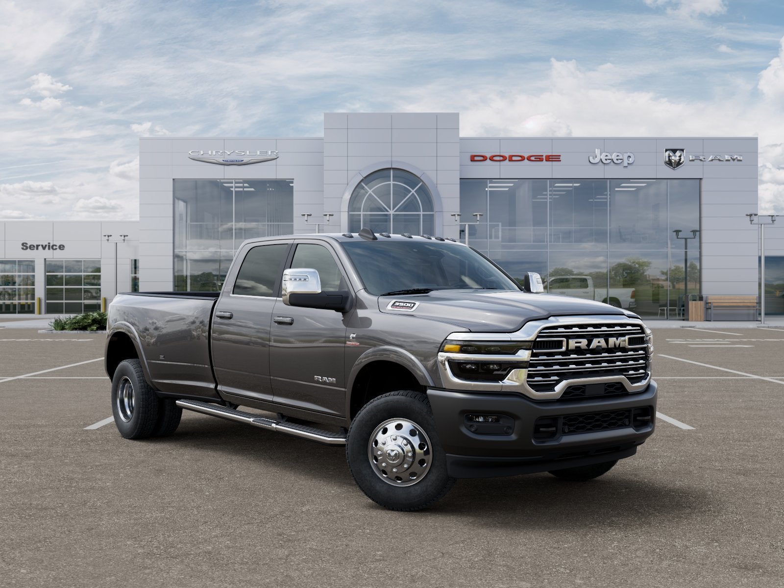 2025 RAM Ram 3500 RAM 3500 LIMITED LONGHORN CREW CAB 4X4 8' BOX