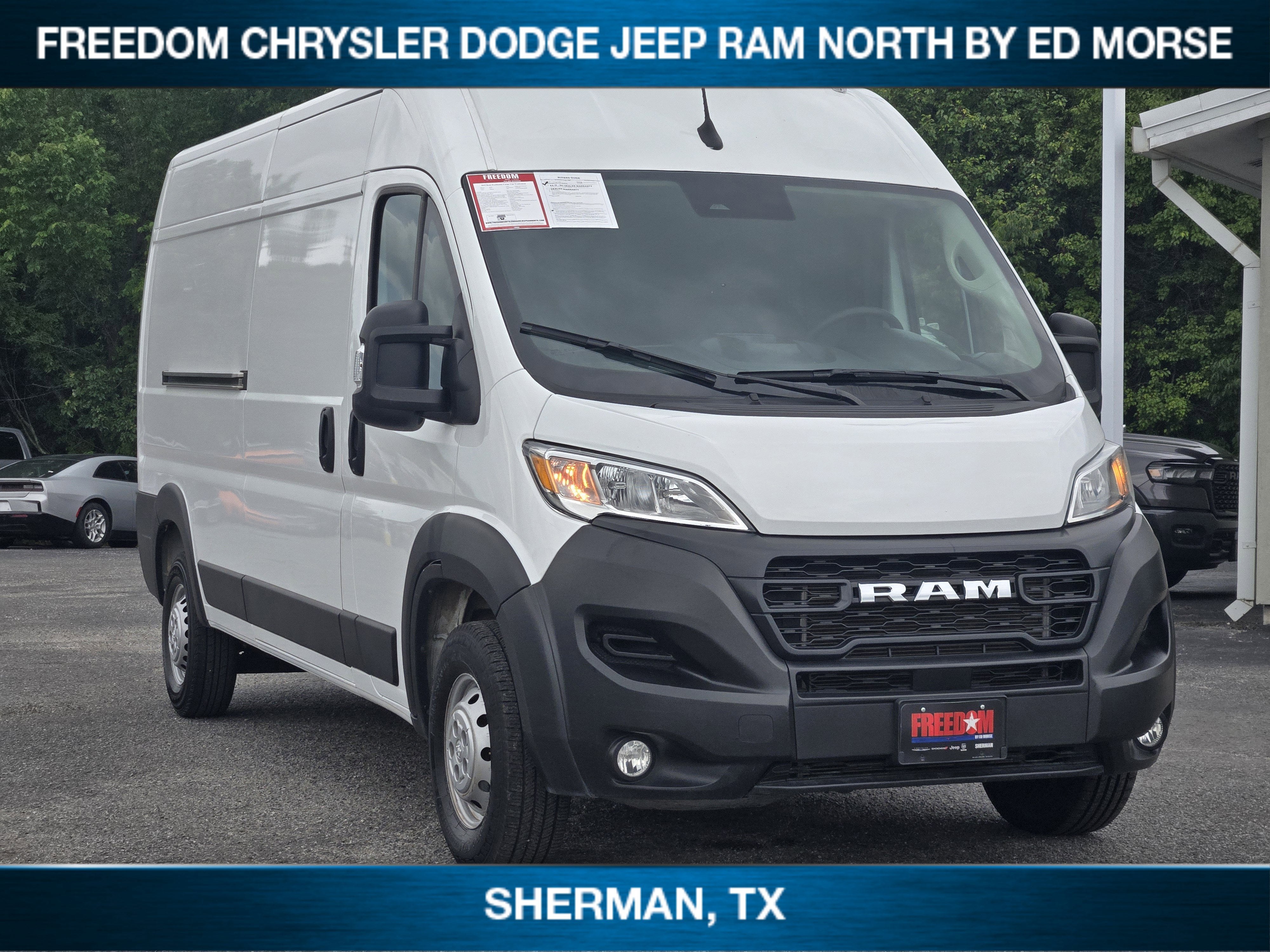 2025 RAM ProMaster 2500 Cargo Van Tradesman High Roof 159' WB w/Pass Seat