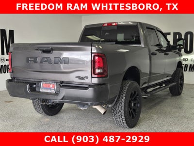 2025 RAM 2500 Tradesman Crew Cab 4x4 6'4' Box