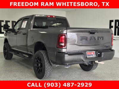 2025 RAM 2500 Tradesman Crew Cab 4x4 6'4' Box