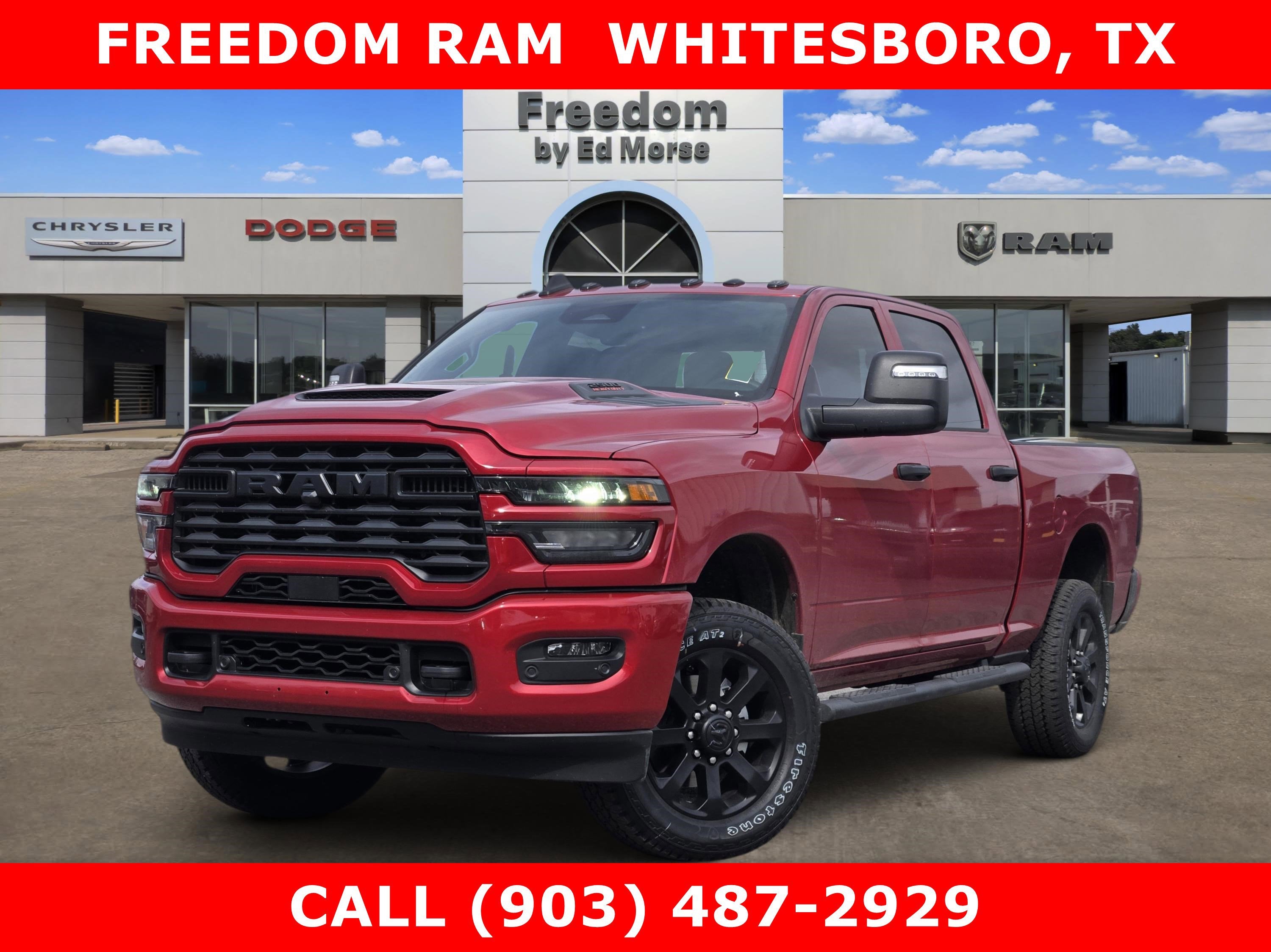 2026 RAM Ram 2500 RAM 2500 BLACK EXPRESS CREW CAB 4X4 6'4' BOX