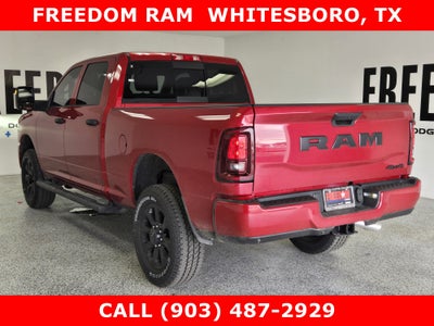 2026 RAM Ram 2500 RAM 2500 BLACK EXPRESS CREW CAB 4X4 6'4' BOX
