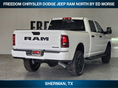 2026 RAM Ram 2500 RAM 2500 BLACK EXPRESS CREW CAB 4X4 6'4' BOX