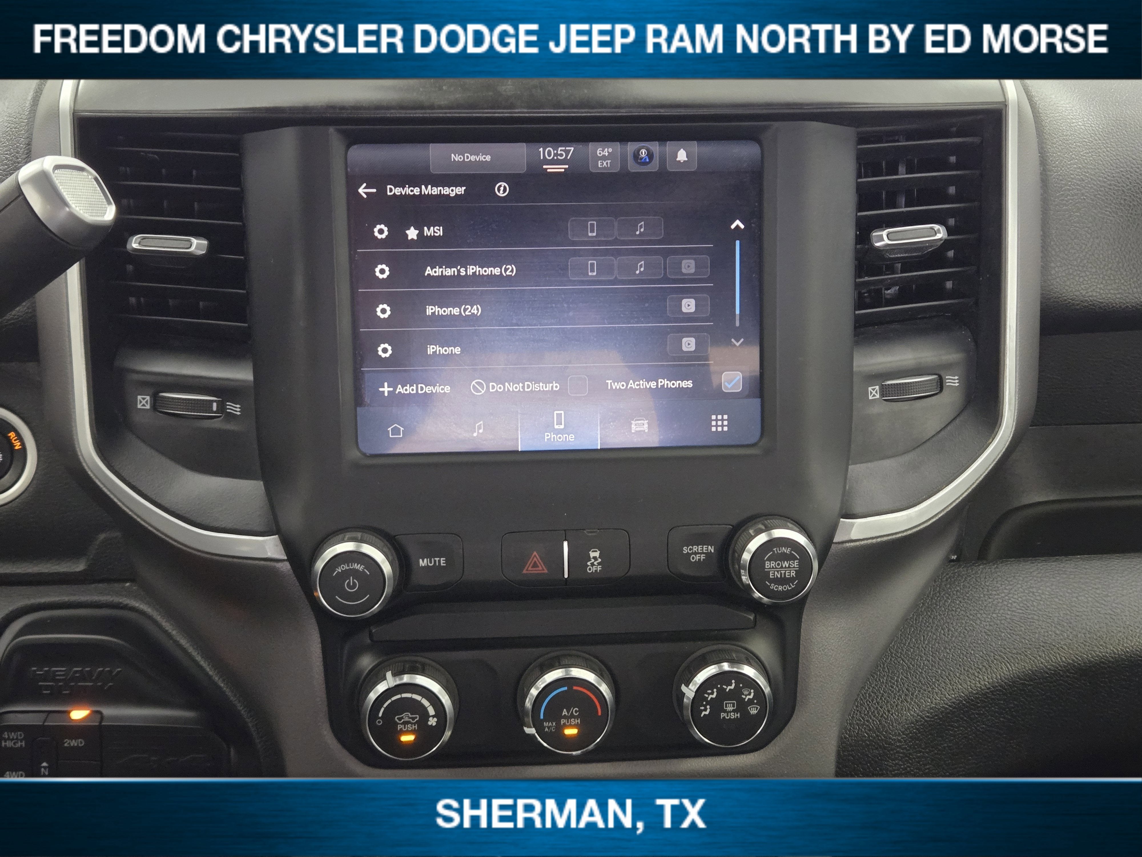 2022 RAM 2500 Big Horn Crew Cab 4x4 6'4' Box