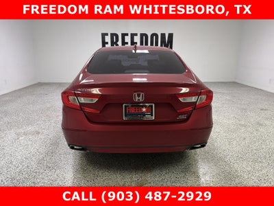 2018 Honda Accord Sedan Touring 2.0T