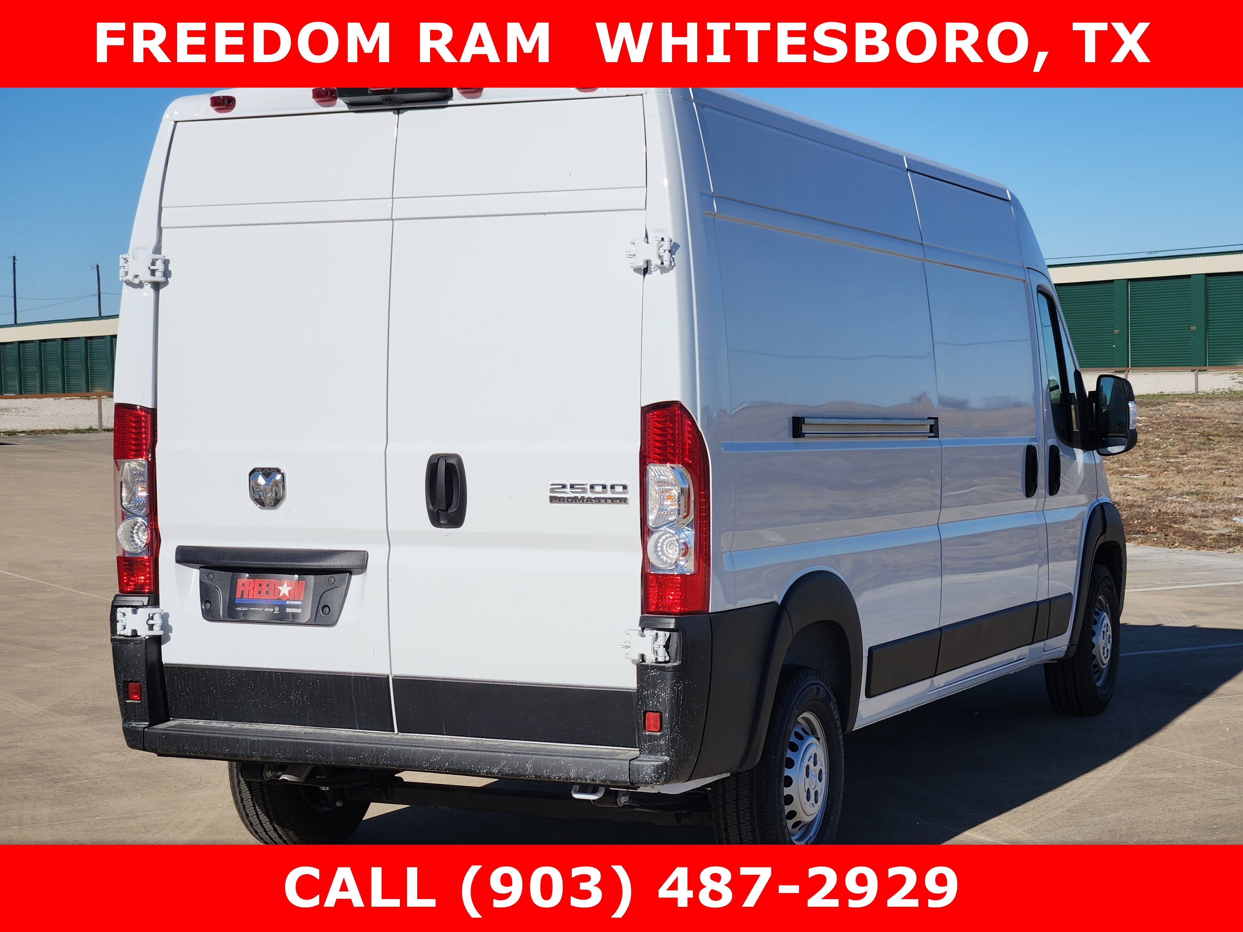 2026 RAM ProMaster Cargo Van Tradesman