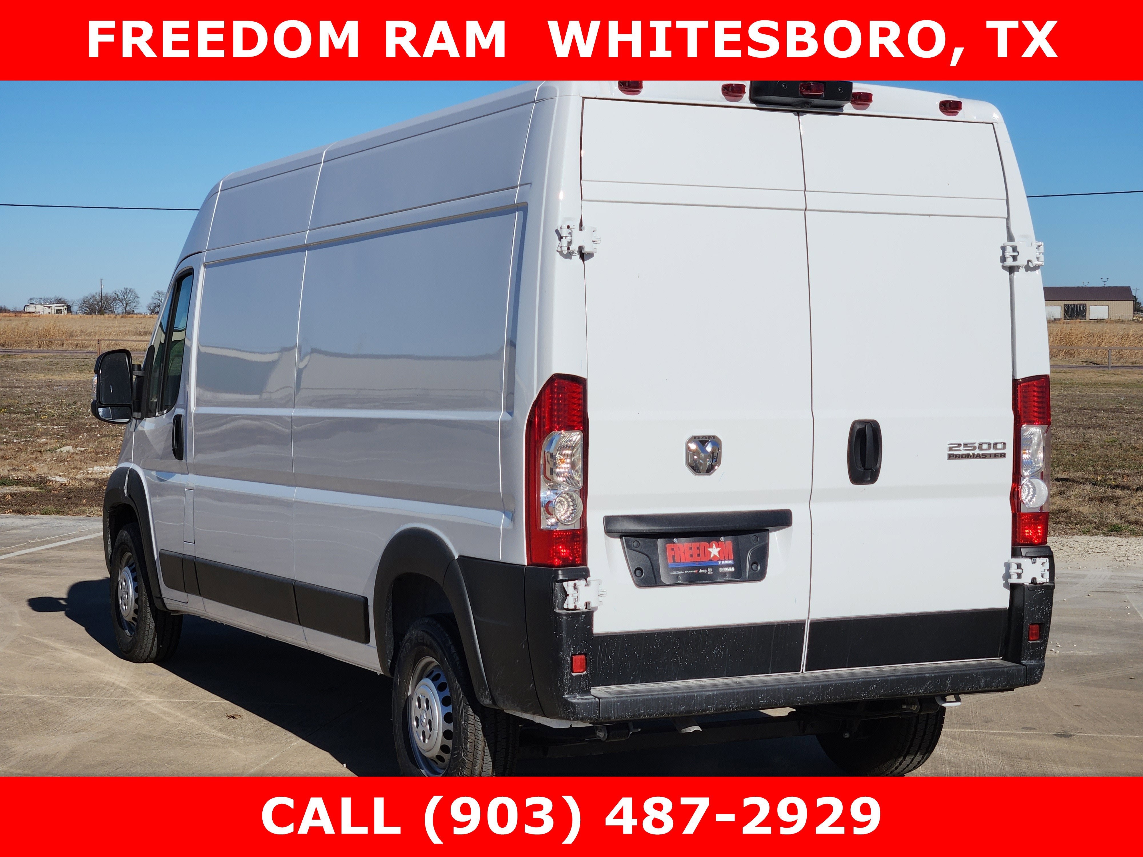 2026 RAM ProMaster Cargo Van Tradesman