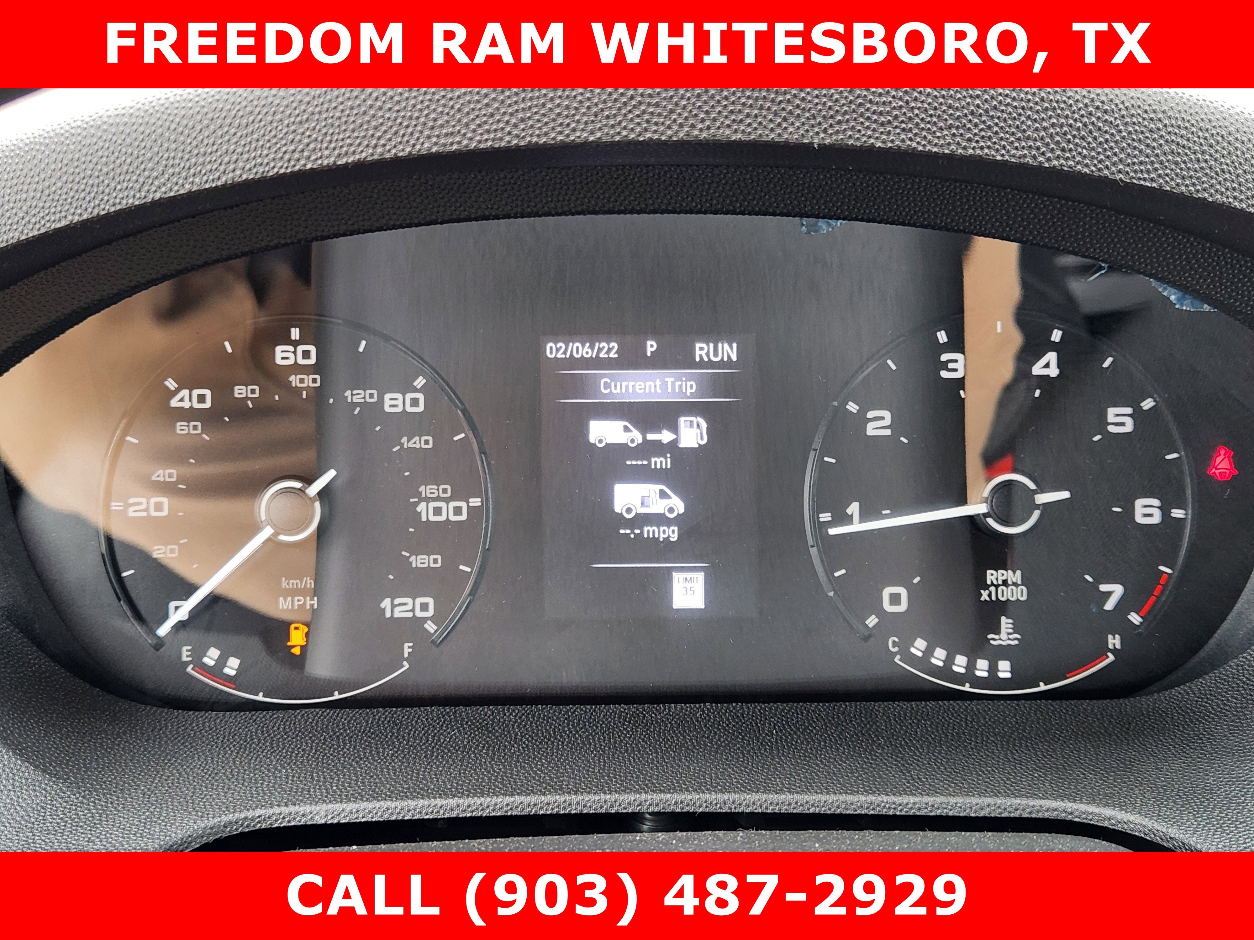 2026 RAM ProMaster Cargo Van Tradesman