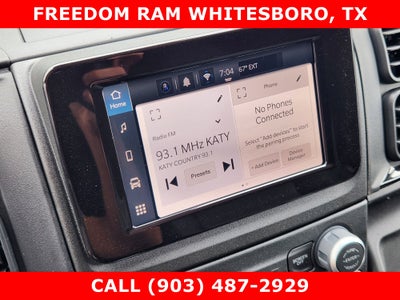 2026 RAM ProMaster Cargo Van Tradesman