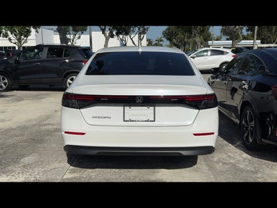 2025 Honda Accord LX