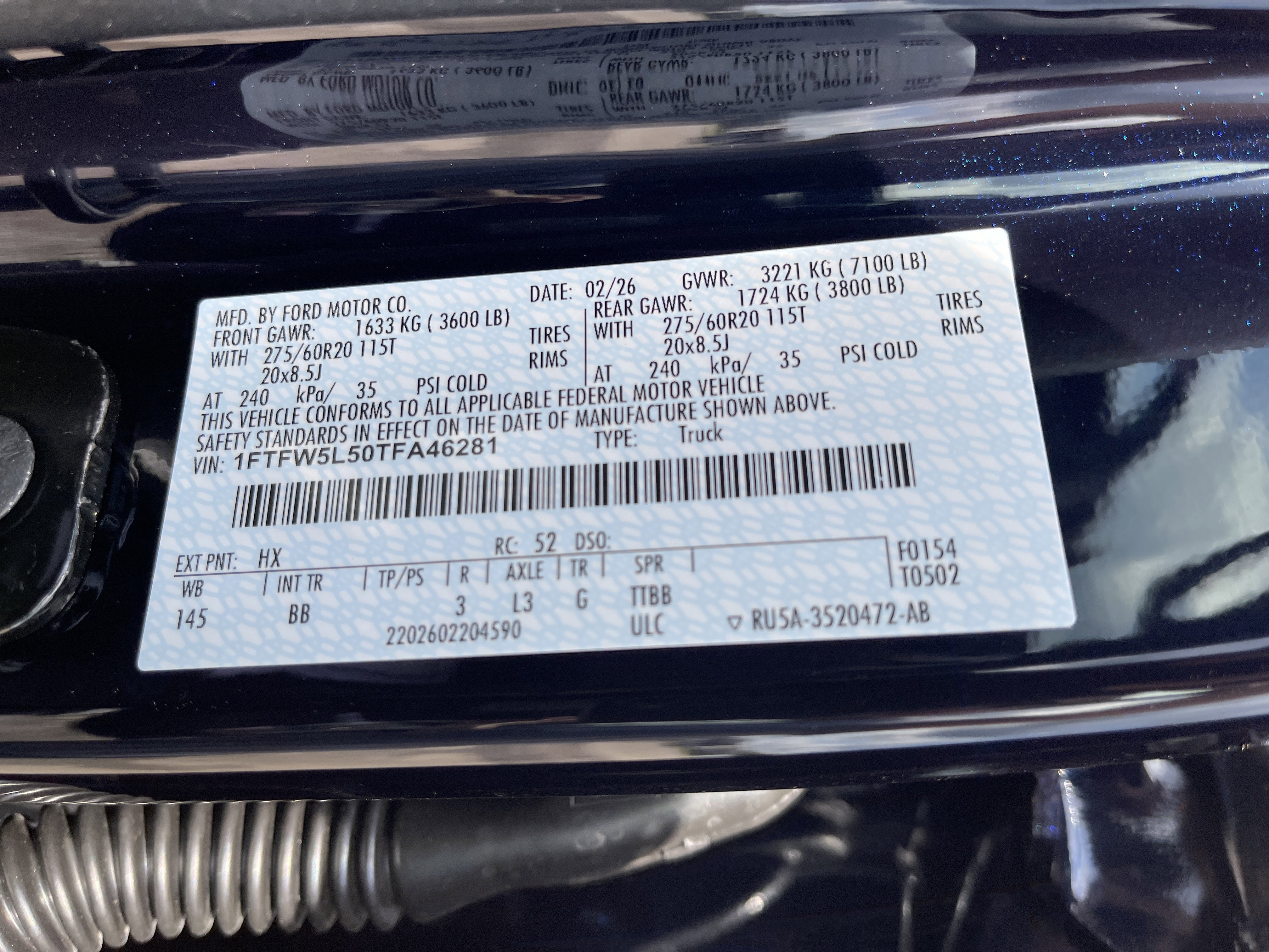 2026 Ford F-150 LARIAT