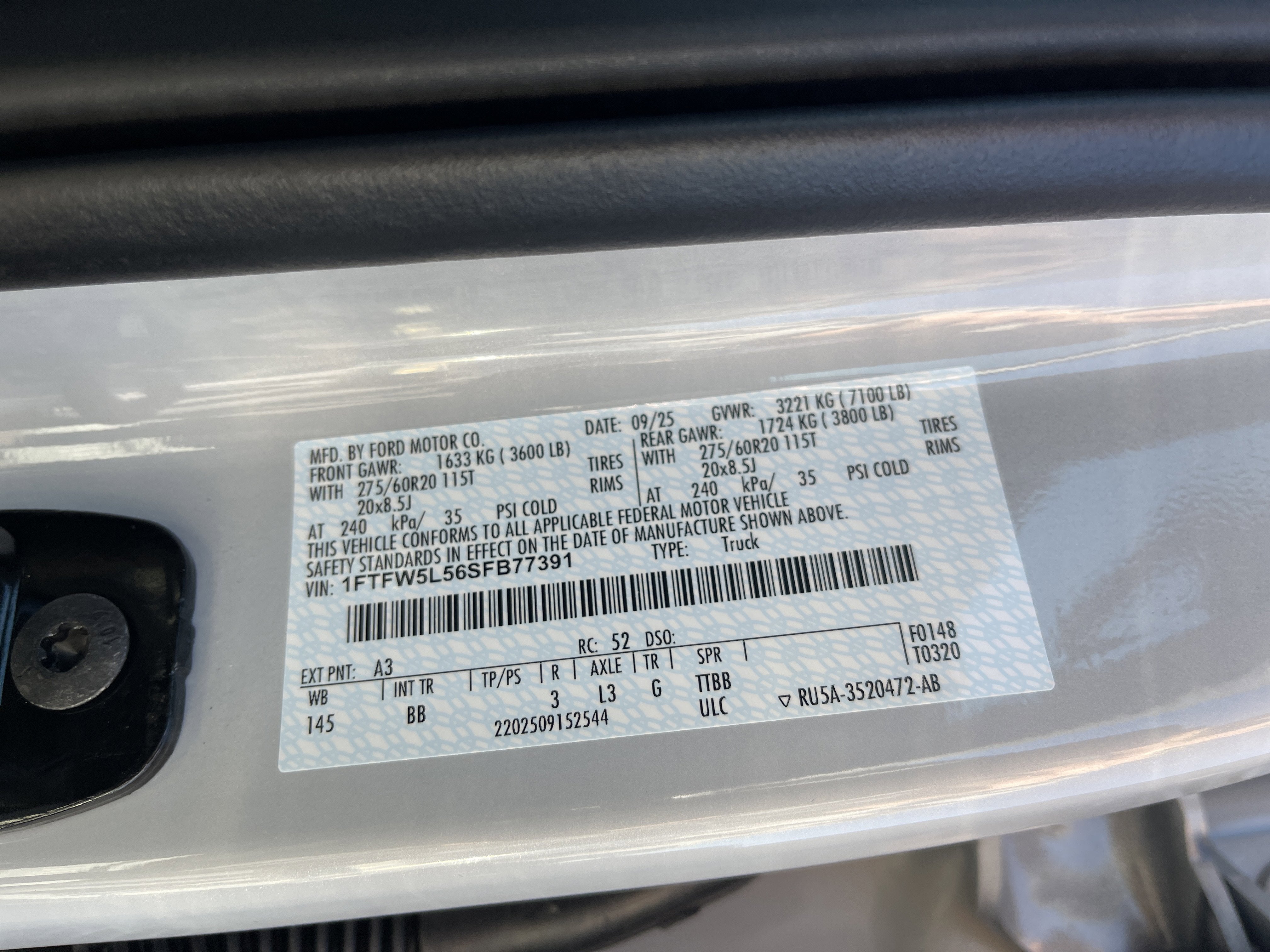 2025 Ford F-150 LARIAT