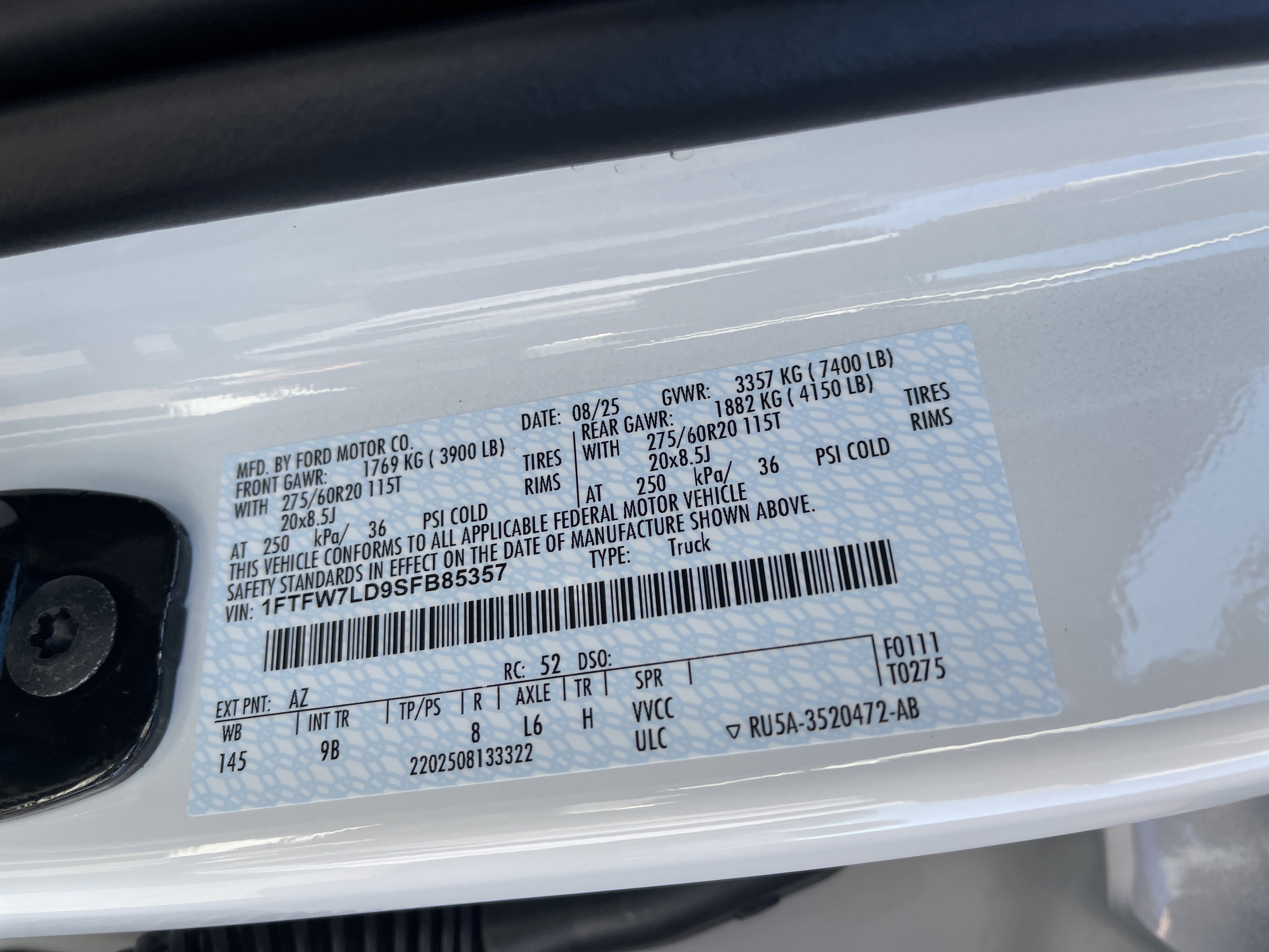 2025 Ford F-150 Platinum