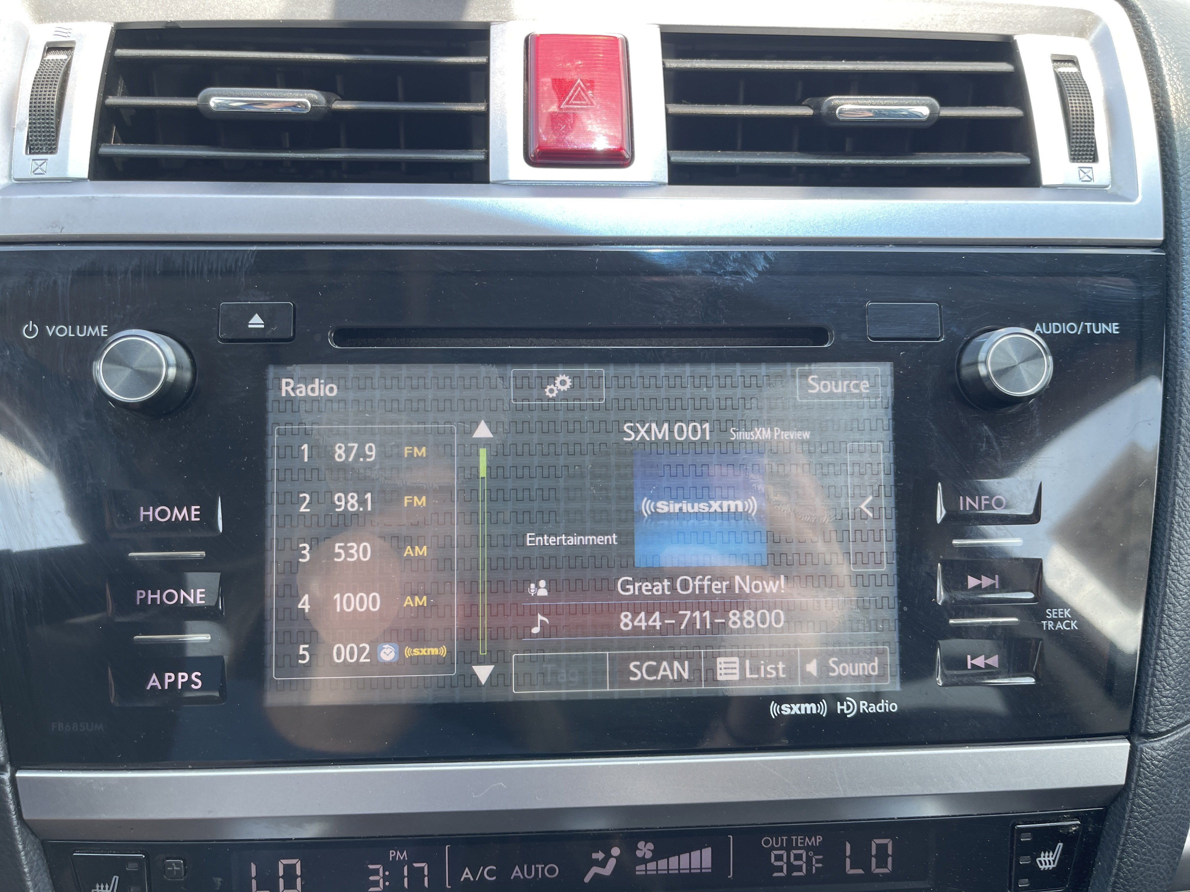 2016 Subaru Outback 2.5i Premium