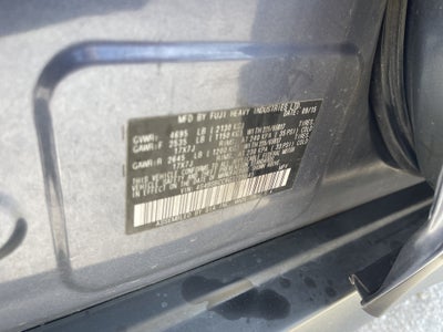2016 Subaru Outback 2.5i Premium