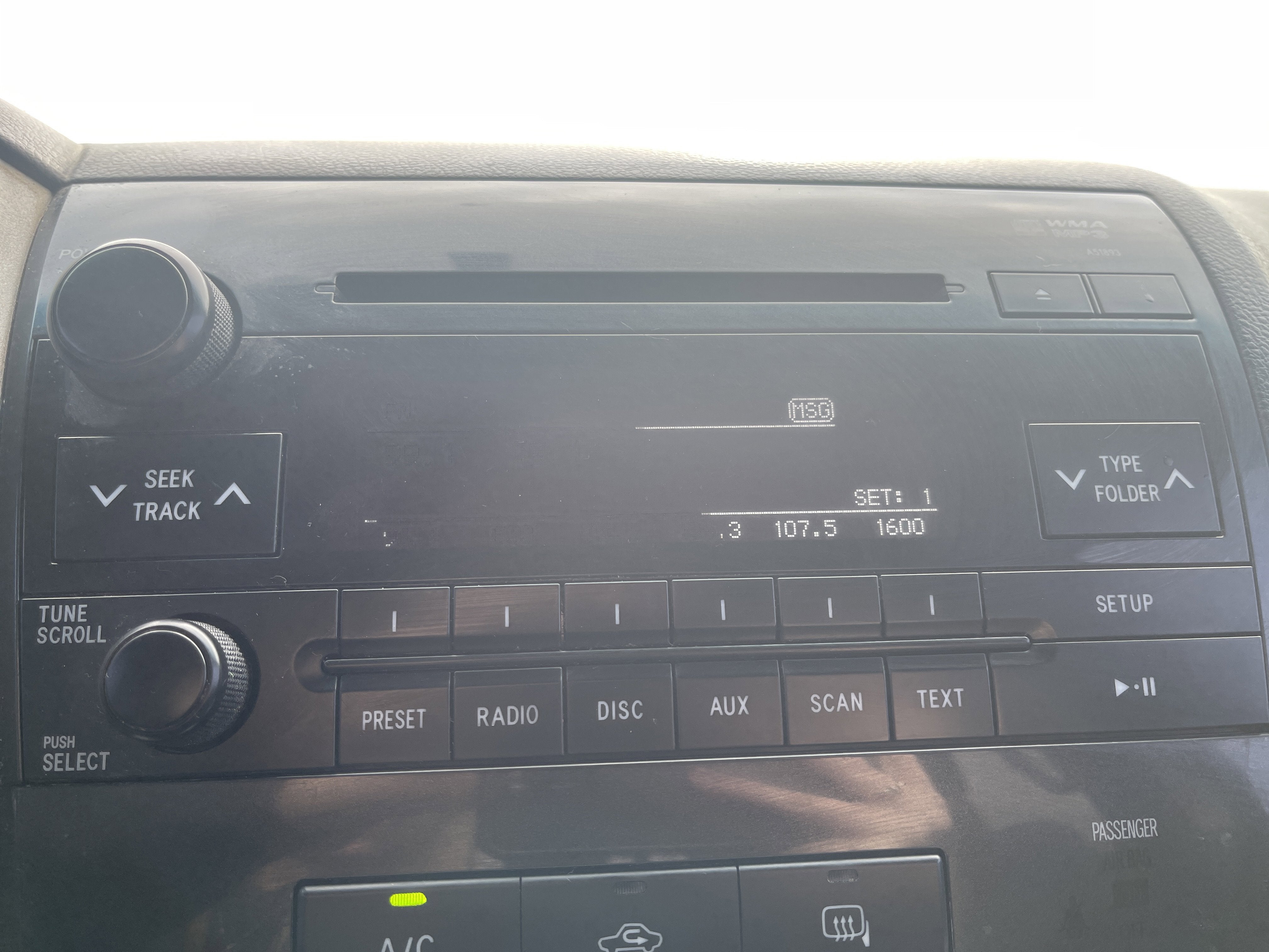 2012 Toyota Tundra 4WD Truck Grade