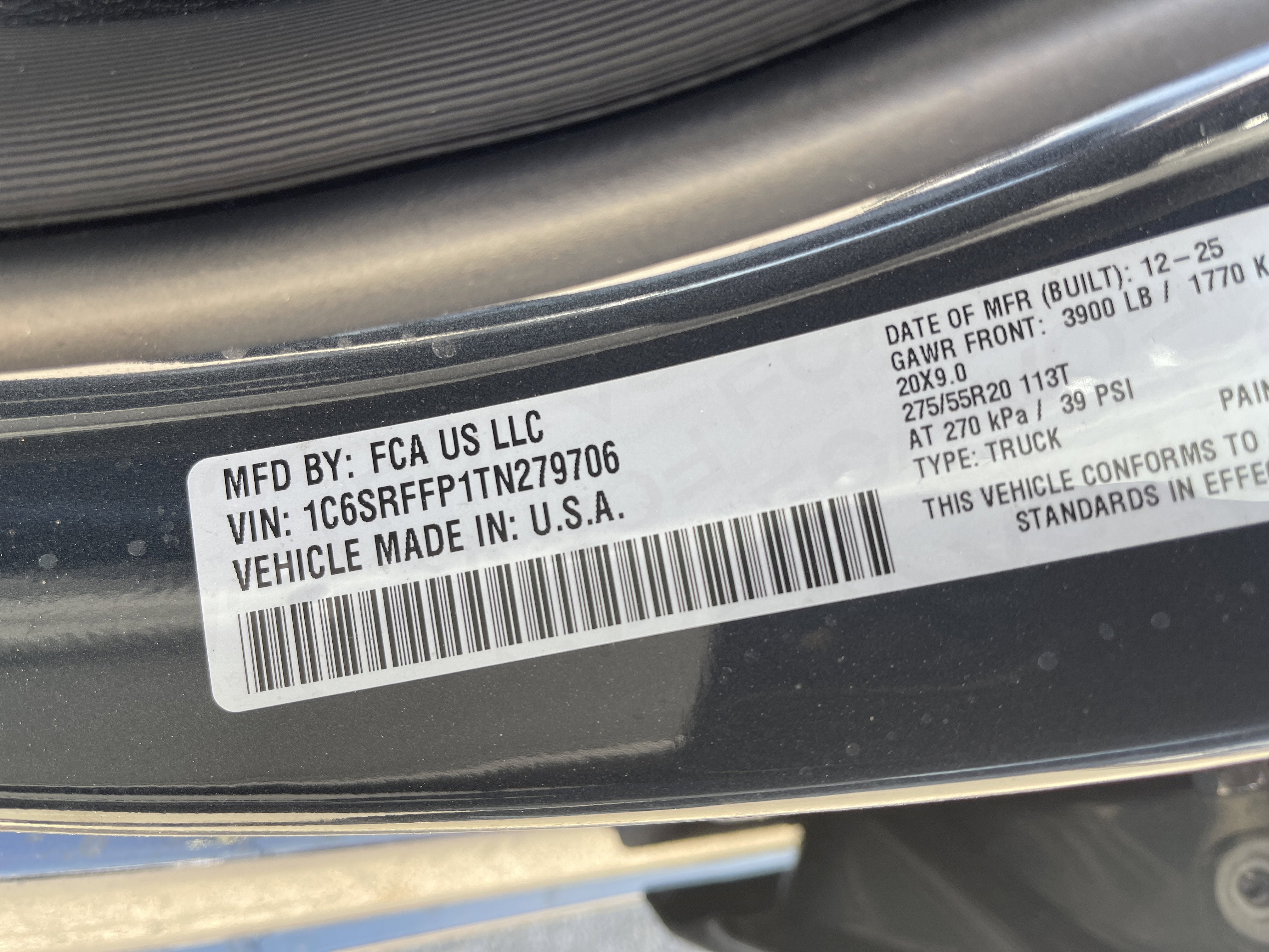 2026 RAM 1500 Lone Star