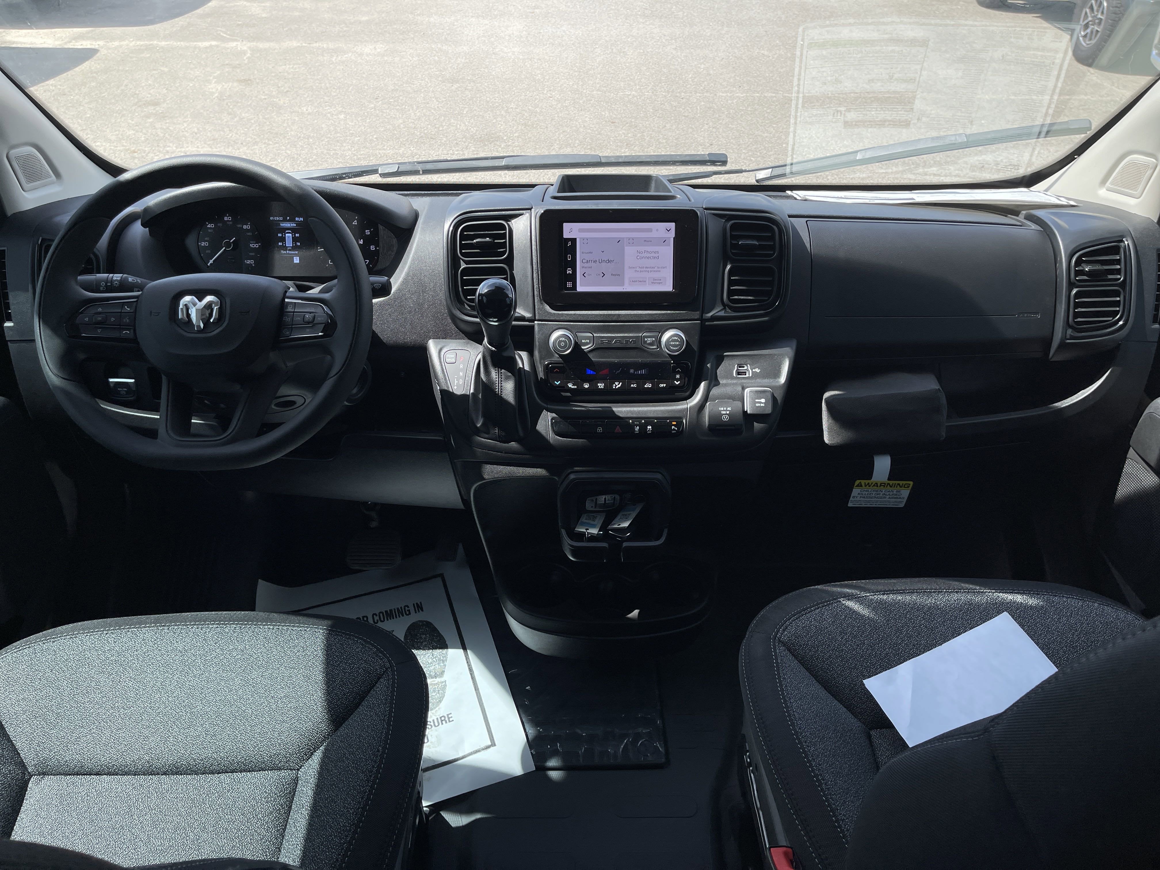 2025 RAM ProMaster Cargo Van Tradesman