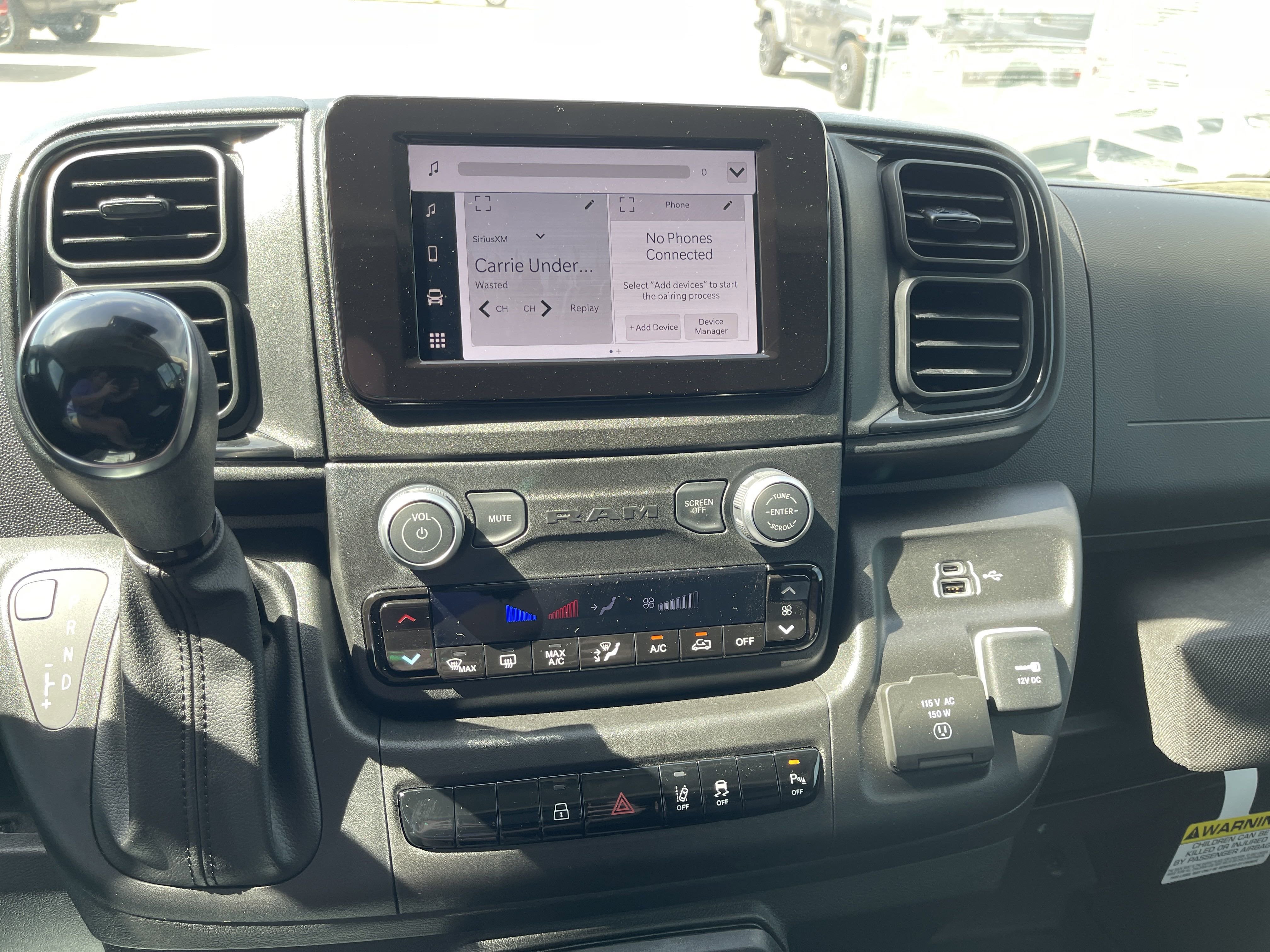 2025 RAM ProMaster Cargo Van Tradesman