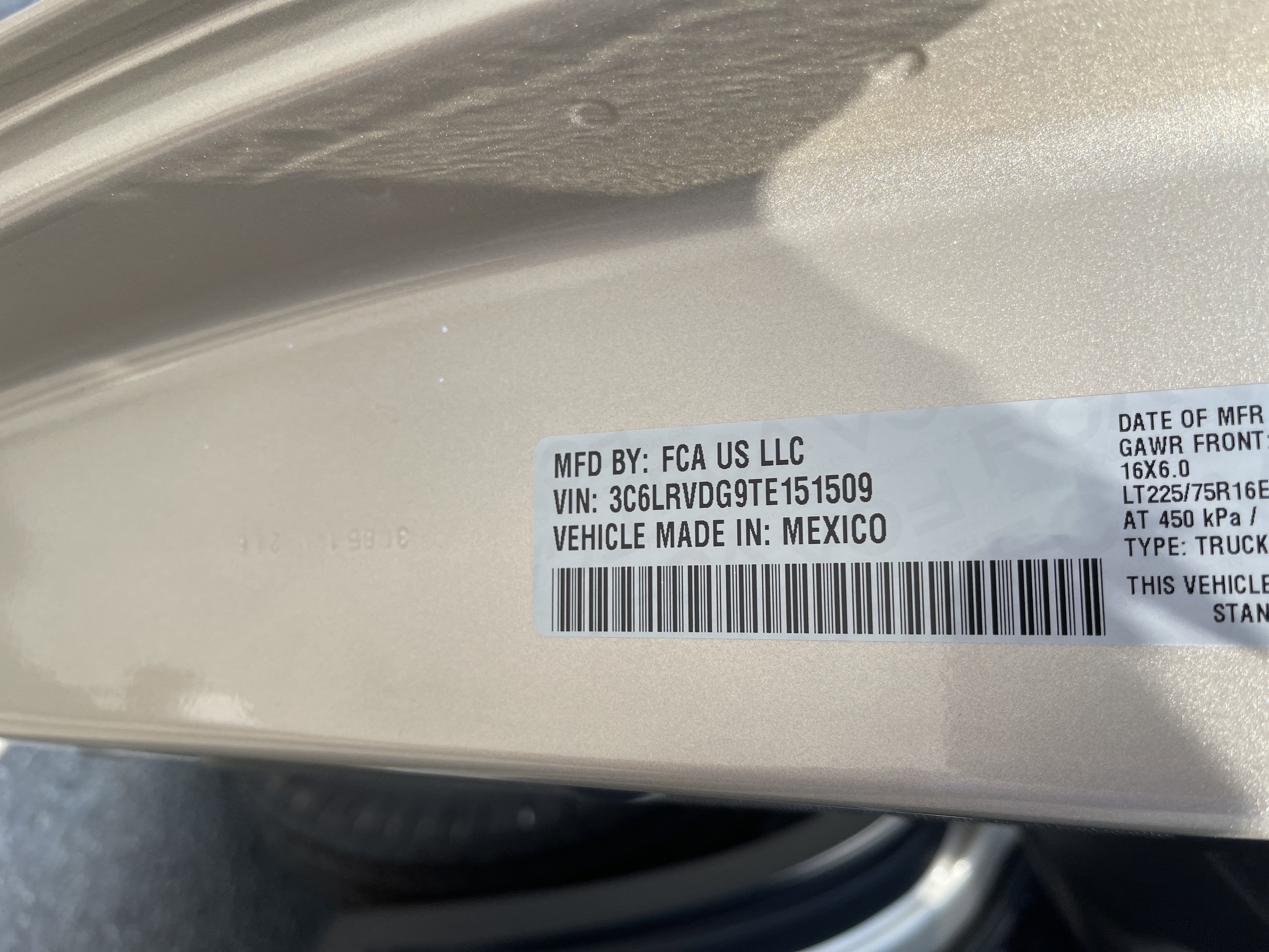 2026 RAM Promaster Tradesman