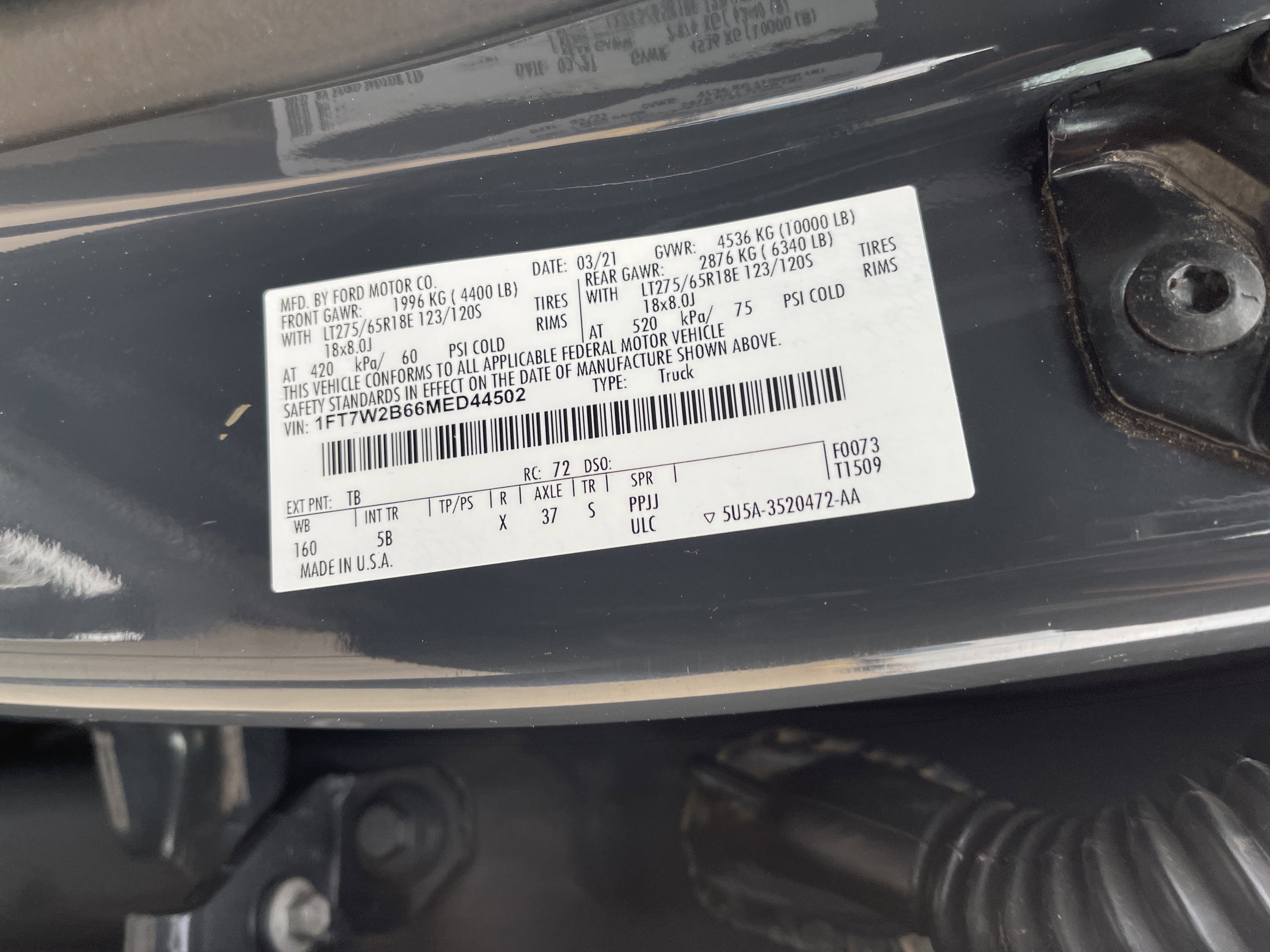 2021 Ford Super Duty F-250 SRW XL