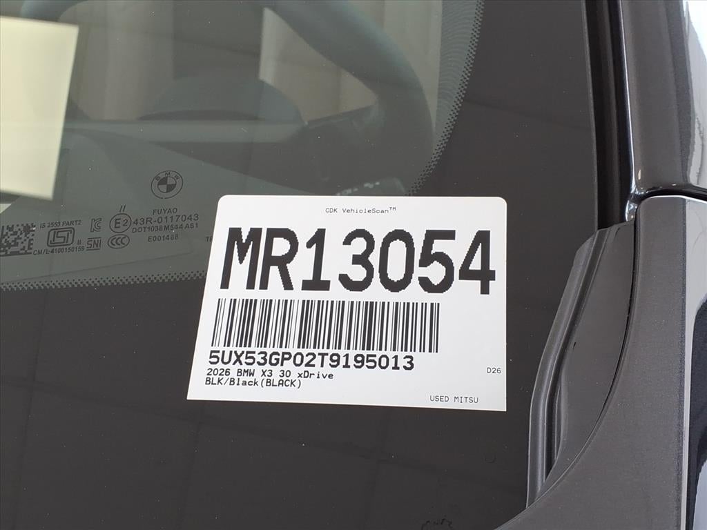 2026 BMW X3 30 xDrive