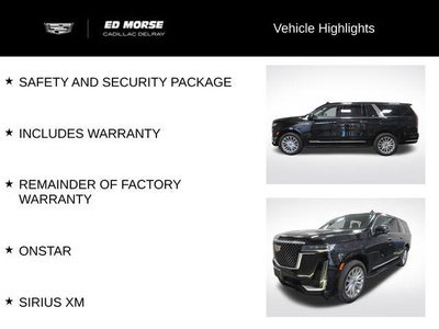2023 Cadillac Escalade ESV Premium Luxury