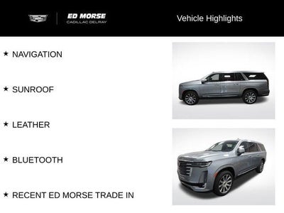 2024 Cadillac Escalade ESV Premium Luxury Platinum