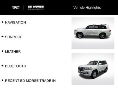 2016 Toyota Land Cruiser VXR