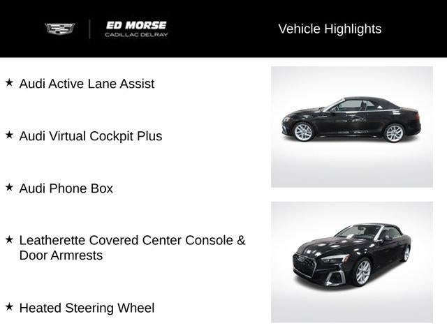 2023 Audi A5 Cabriolet S line Premium Plus