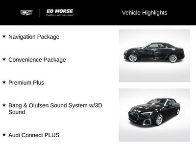 2023 Audi A5 Cabriolet S line Premium Plus