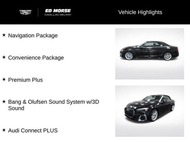 2023 Audi A5 Cabriolet S line Premium Plus
