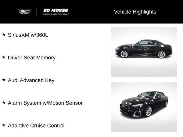 2023 Audi A5 Cabriolet S line Premium Plus