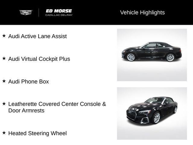 2023 Audi A5 Cabriolet S line Premium Plus