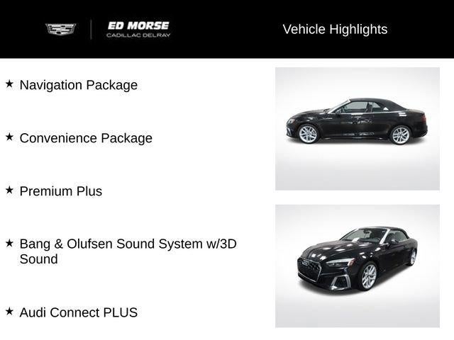 2023 Audi A5 Cabriolet S line Premium Plus