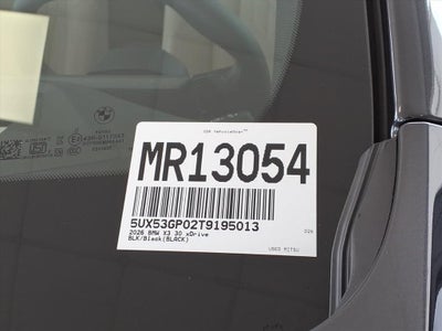2026 BMW X3 30 xDrive