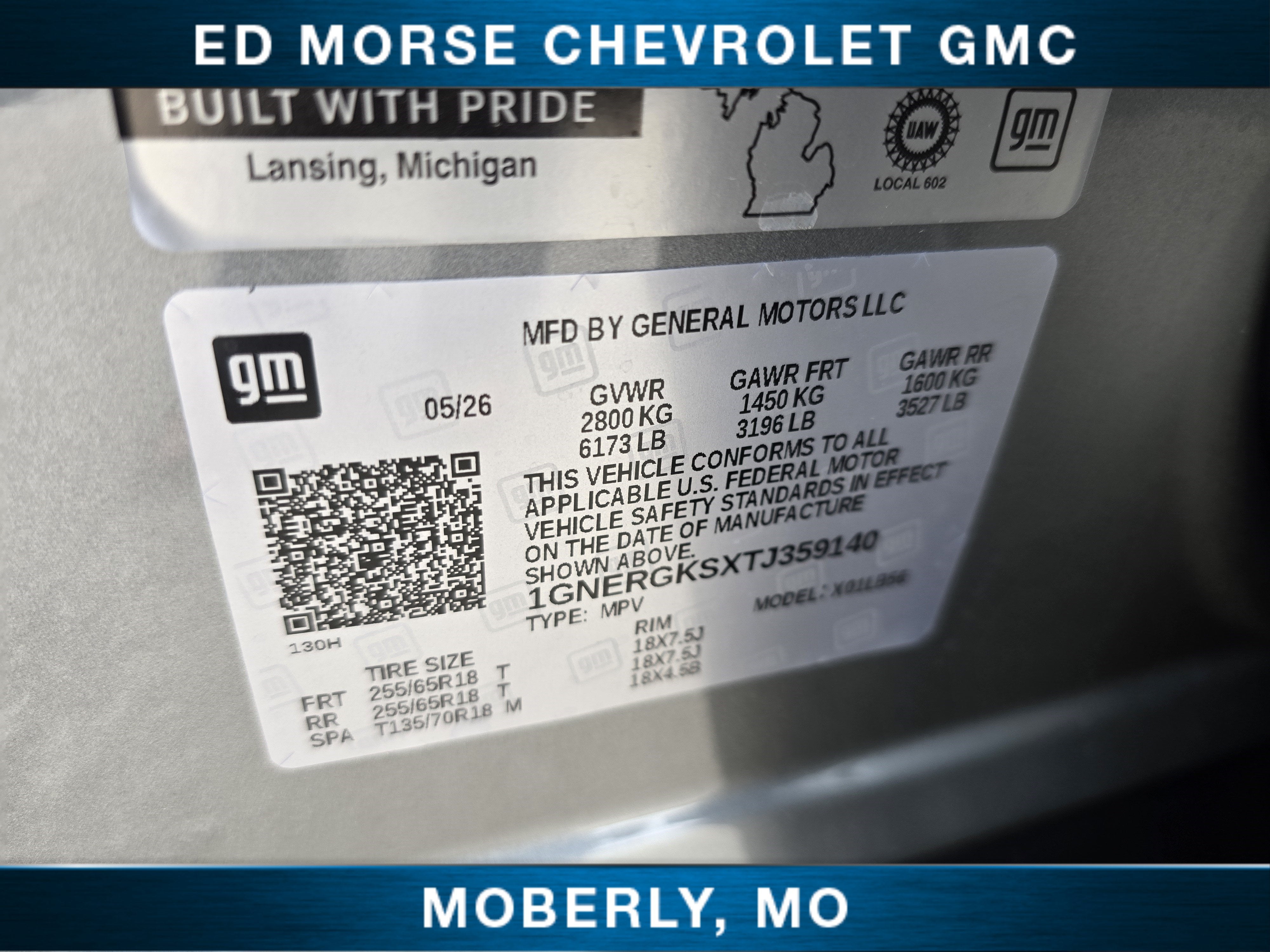 2026 Chevrolet Traverse LT