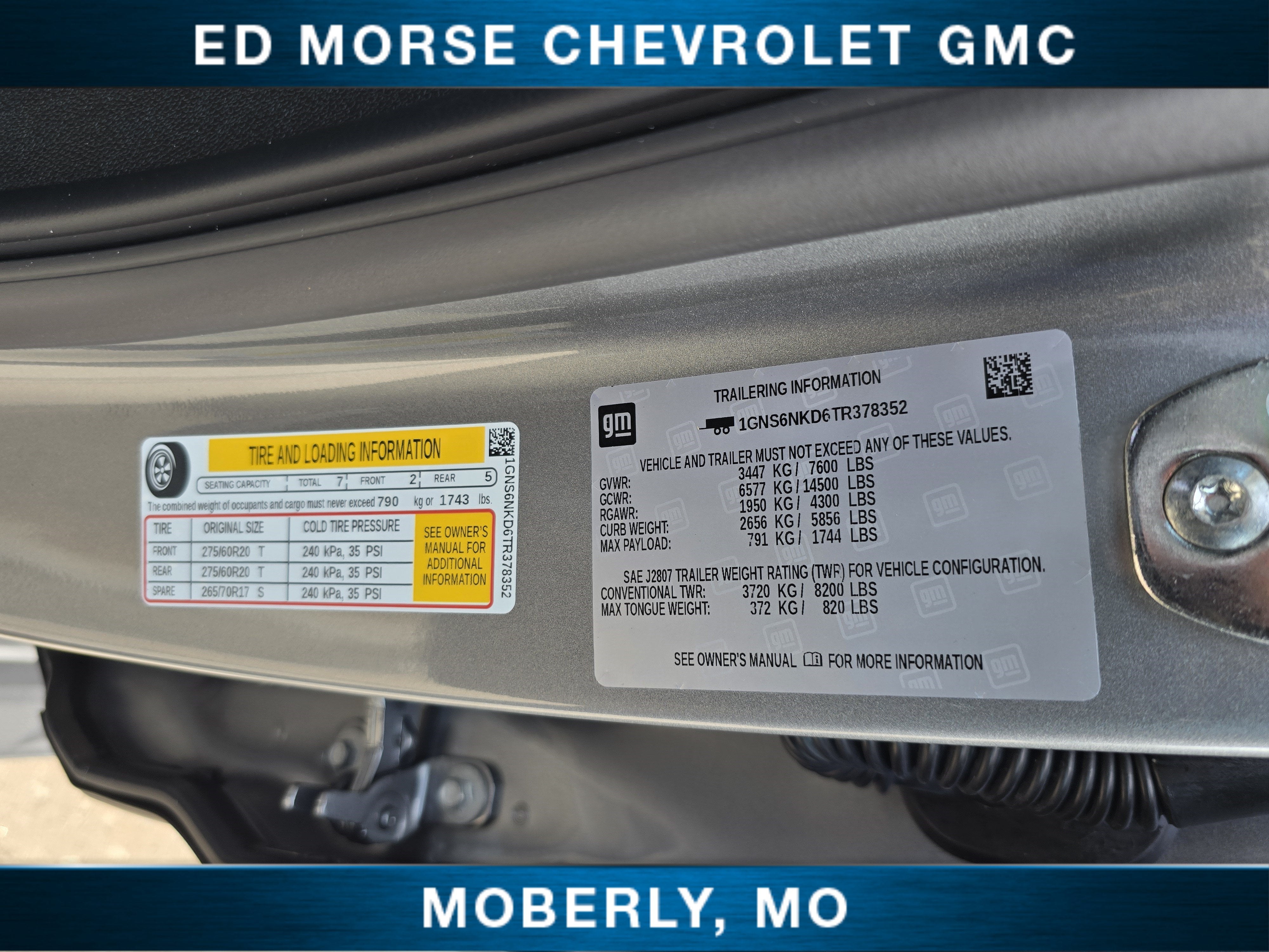 2026 Chevrolet Tahoe LT