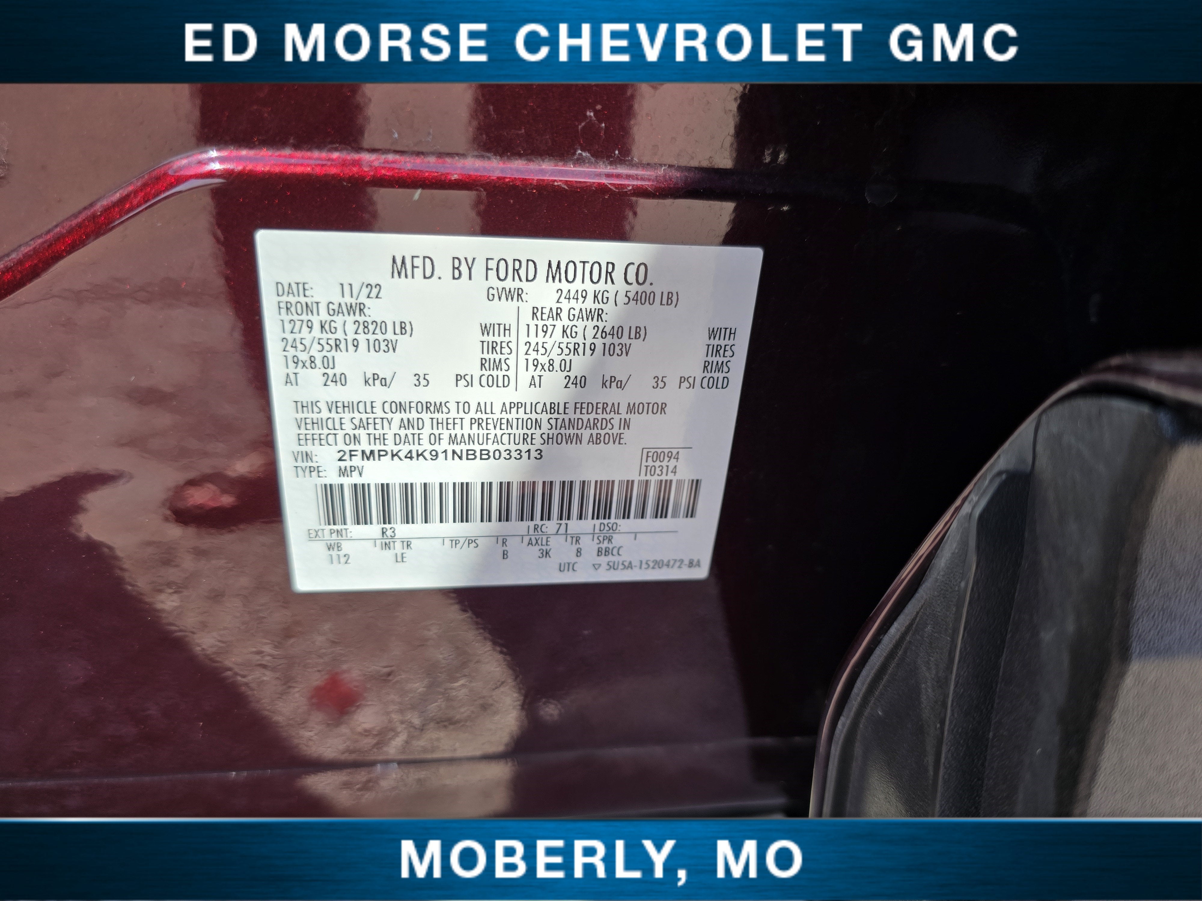 2022 Ford Edge Titanium