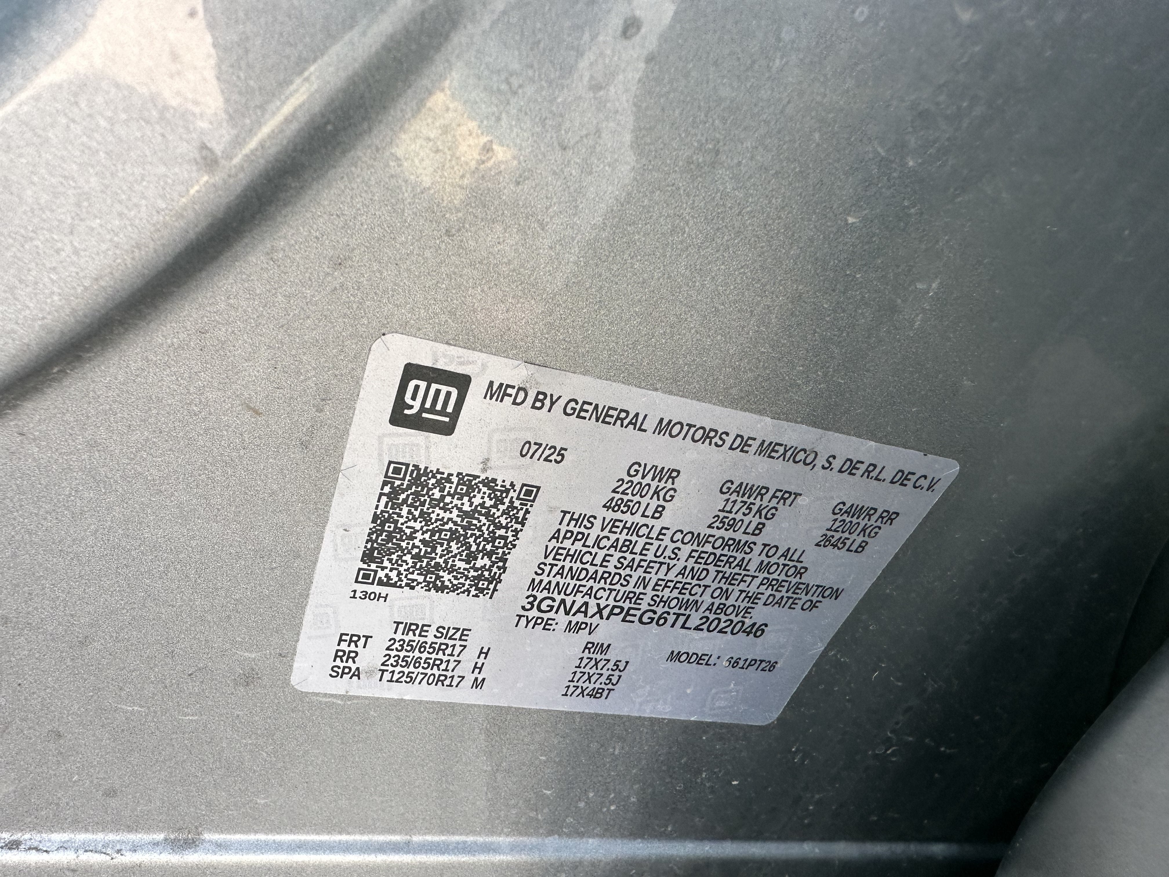 2026 Chevrolet Equinox LT