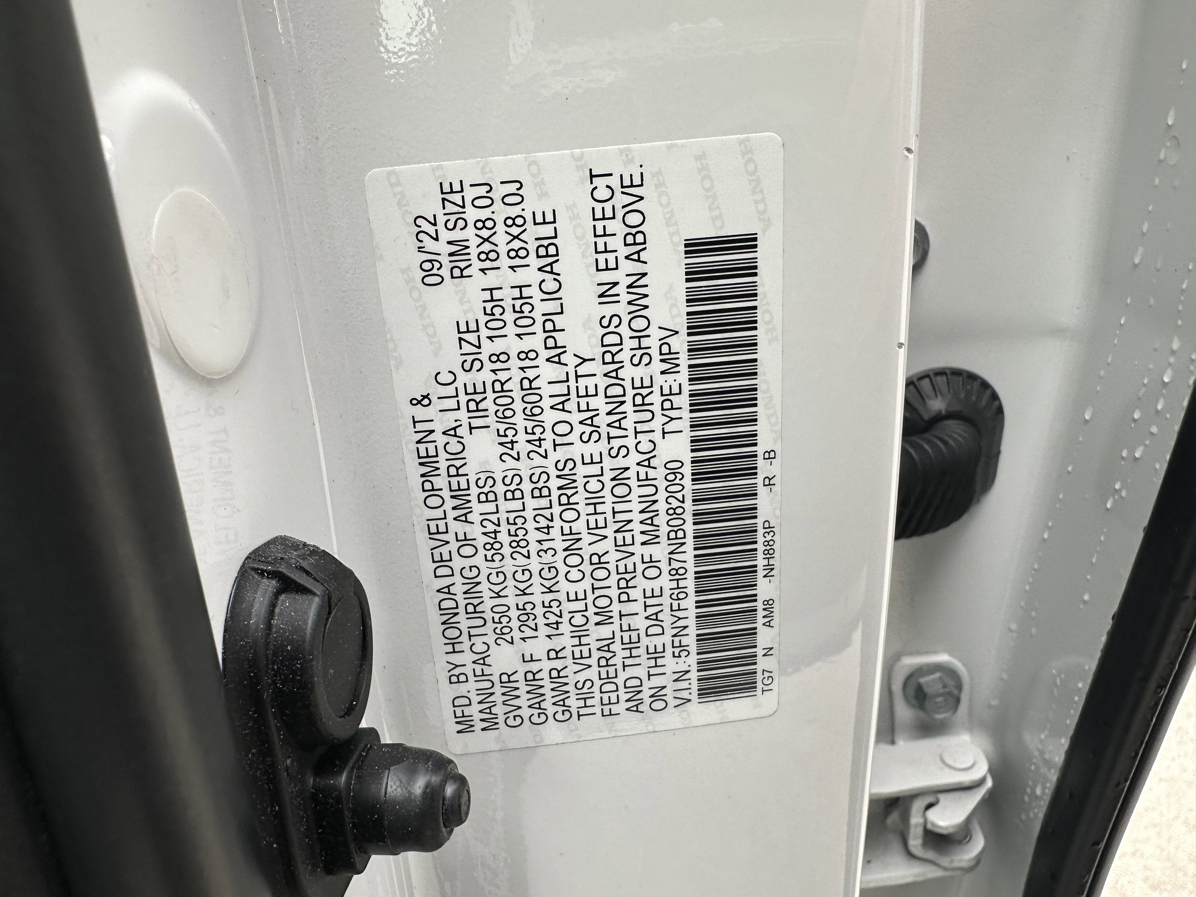 2022 Honda Pilot TrailSport