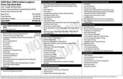 2025 RAM 1500 Longhorn