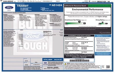 2021 Ford Transit-350 Cargo Van T350
