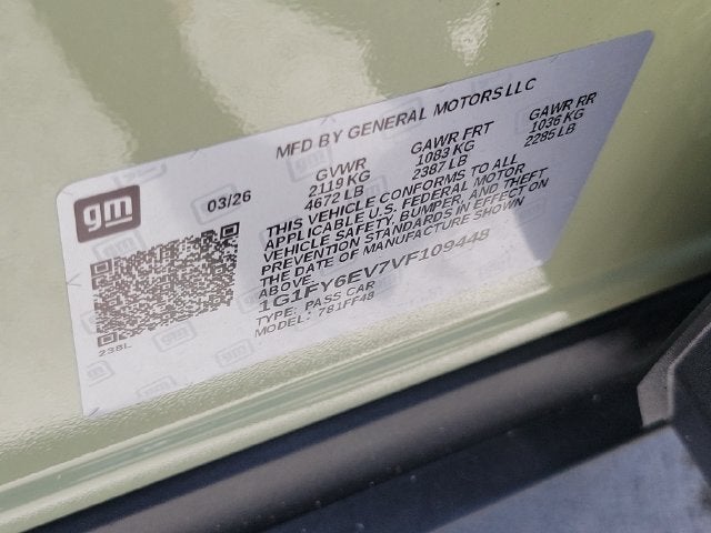 2027 Chevrolet Bolt LT