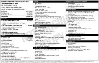 2025 Chevrolet Colorado Z71