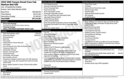 2022 GMC Canyon Denali