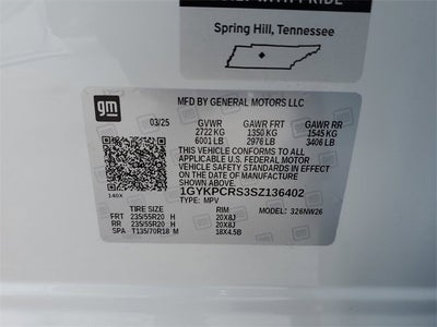 2025 Cadillac XT6 Premium Luxury