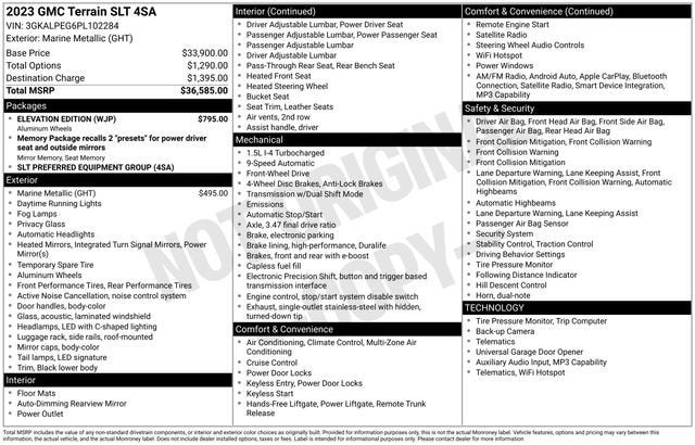 2023 GMC Terrain SLT